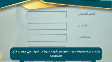 رابط حجز اسطوانة غاز 11 كيلو عبر شركة البريقة.. تعرف على مواعيد فتح المنظومة